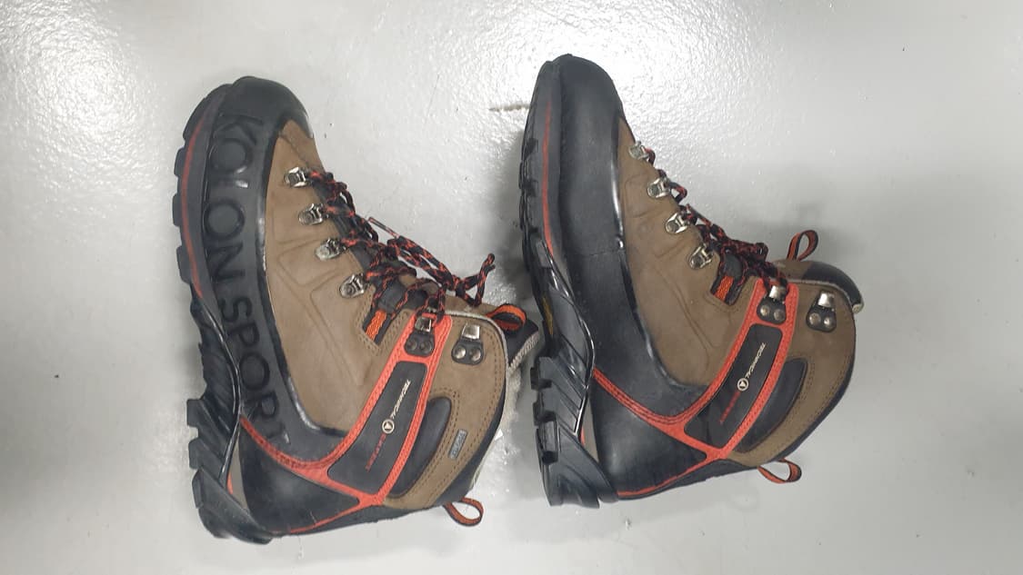 코오롱스포츠 고어택스등산화 265mm 상품이미지3