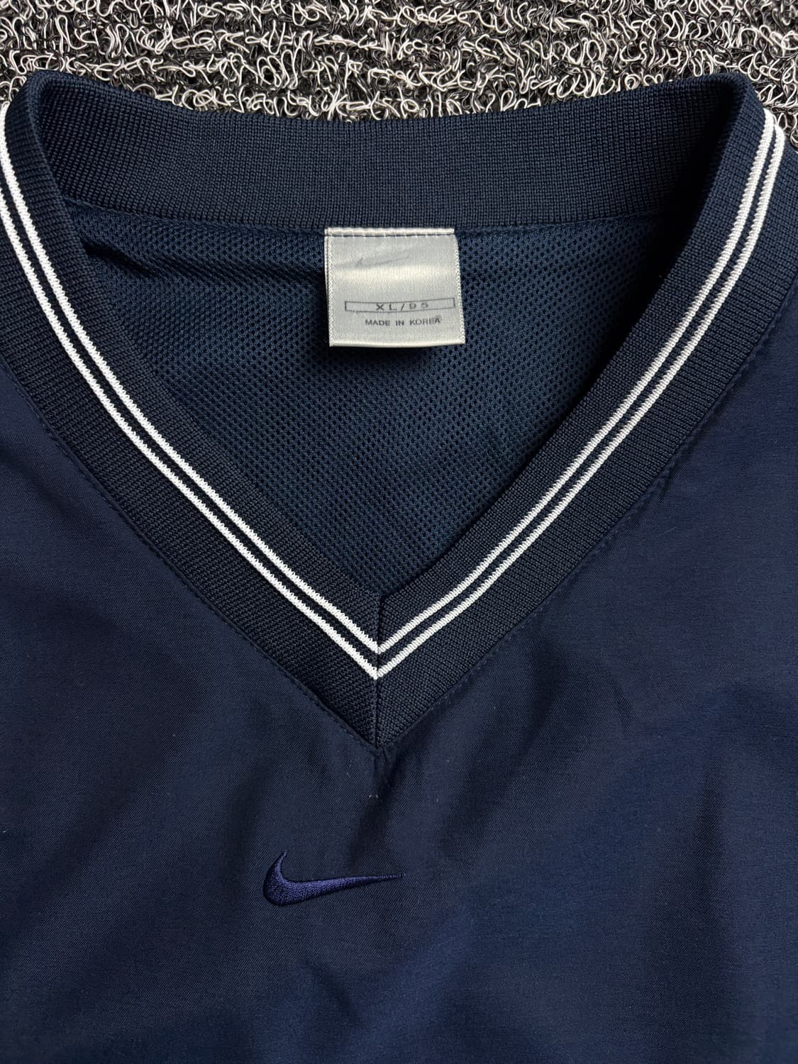 00s 나이키 센터 스우시 올드스쿨 박시핏 우븐 웜업 1505 상품이미지3