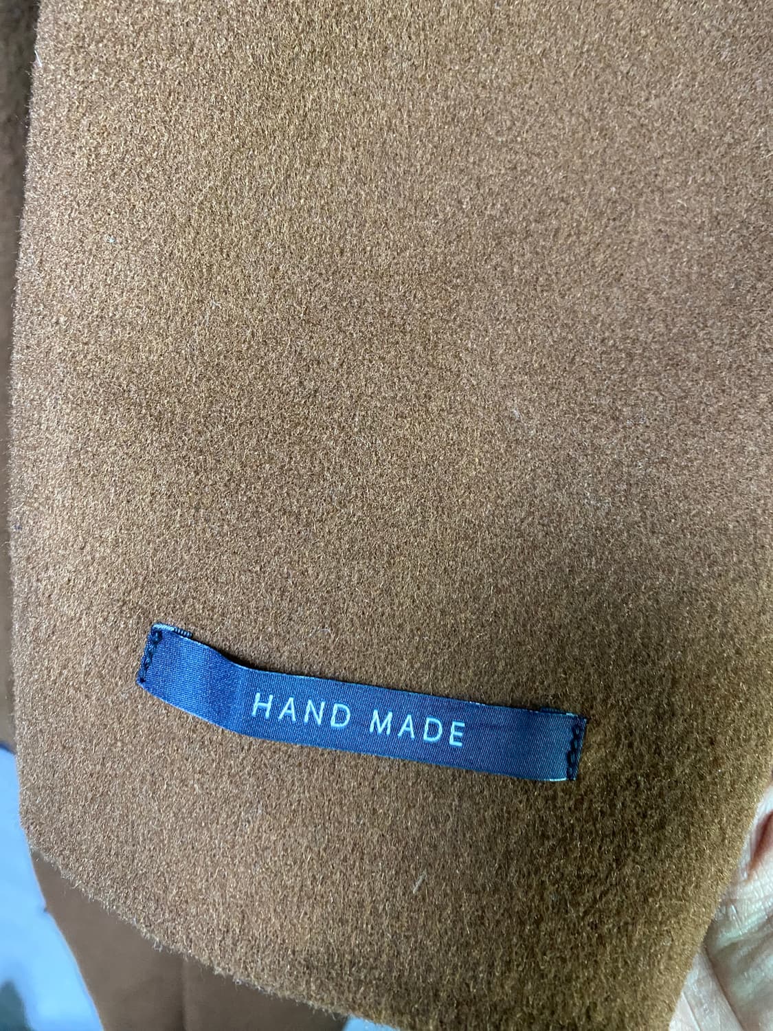 Mmgl x ziozia 콜라보 핸드메이드 코트 카멜 상품이미지5