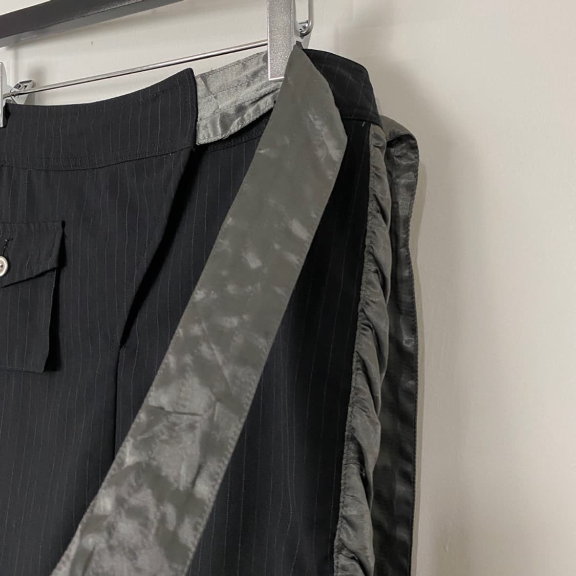 SRIC side shirring detail wool skirt  상품이미지3