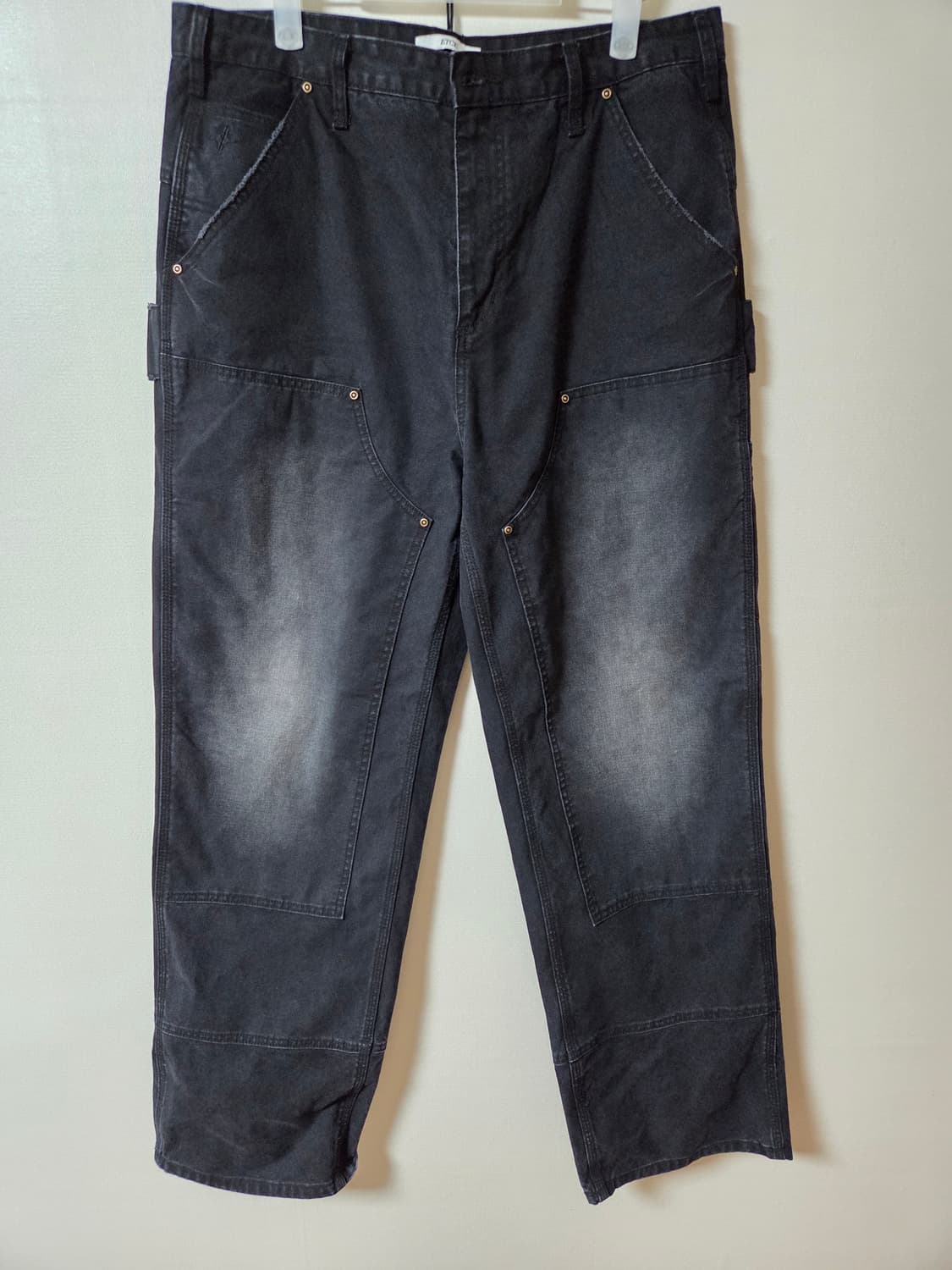 ETCE 더블니팬츠 블랙 XL 상품이미지3