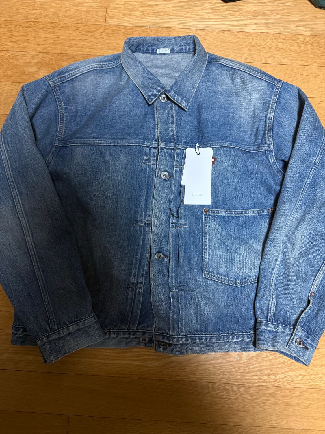 [48]26SS 아프레쎄 213 데님자켓 인디고 상품이미지1