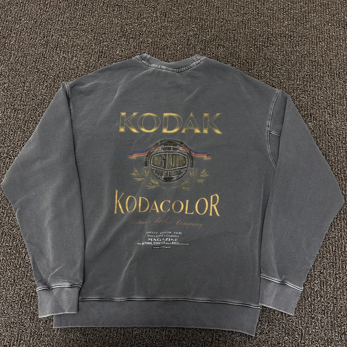 KODAK 코닥 워싱 맨투맨 M 상품이미지6
