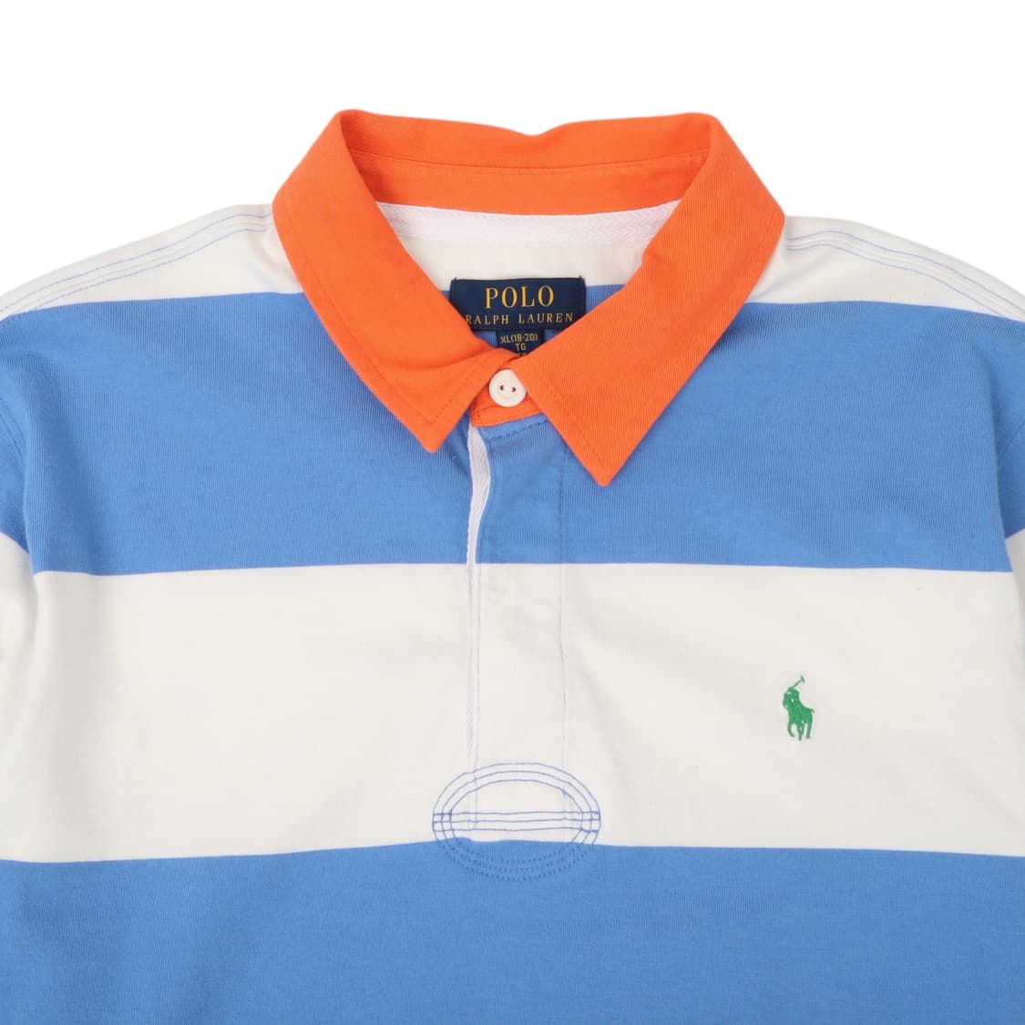폴로 랄프로렌 럭비 블루 스트라이프 롱슬리브 상품이미지2