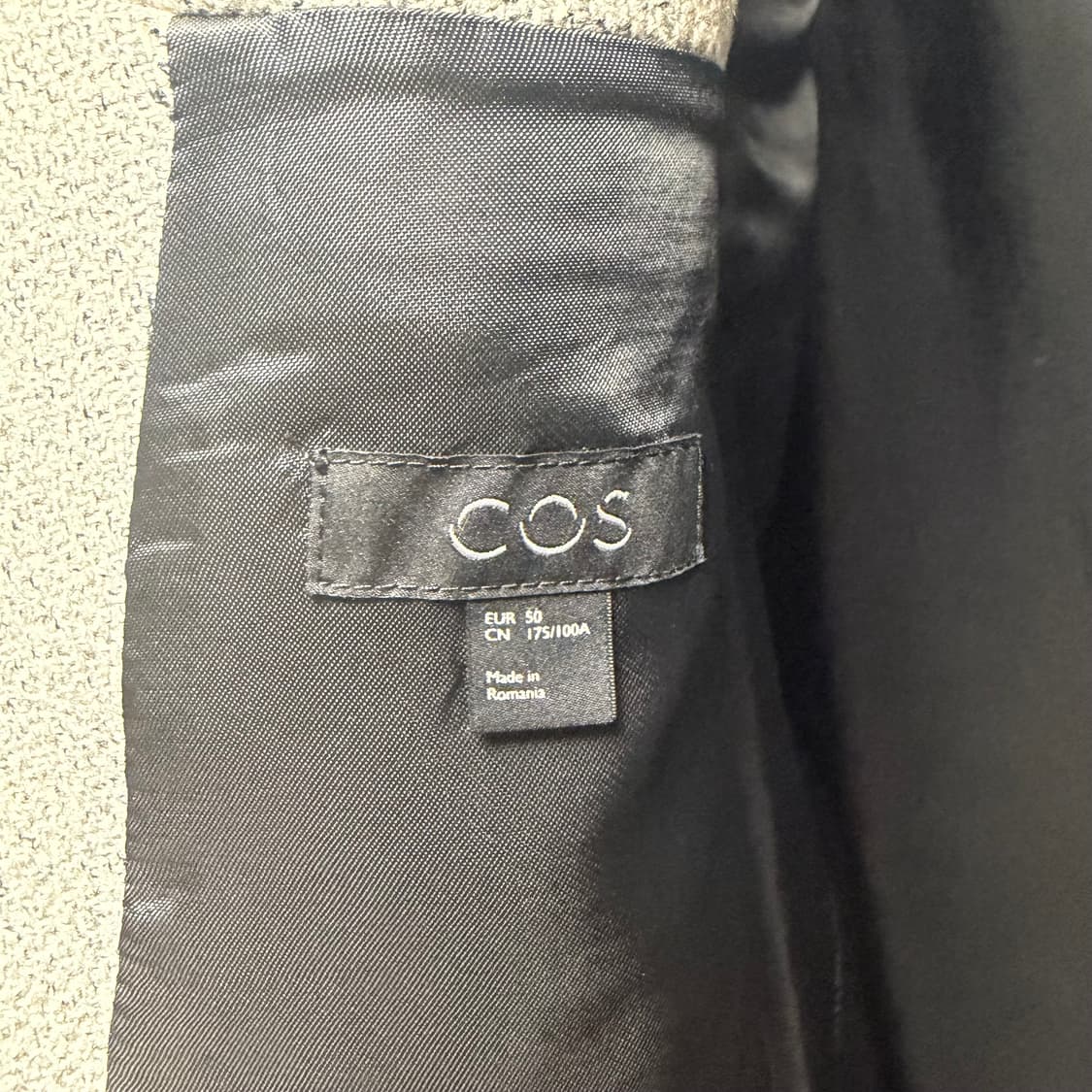 COS 히든 울코트 그레이(50) 상품이미지4