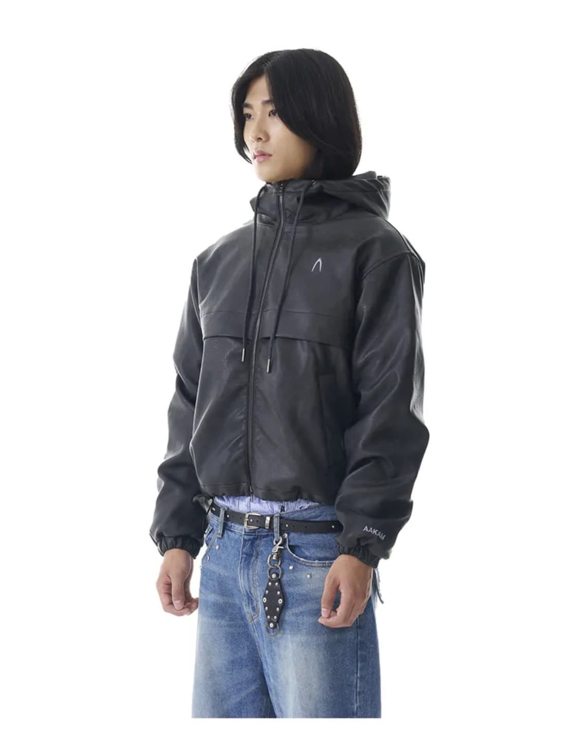 아캄 레더 푸퍼 자켓 상품이미지1