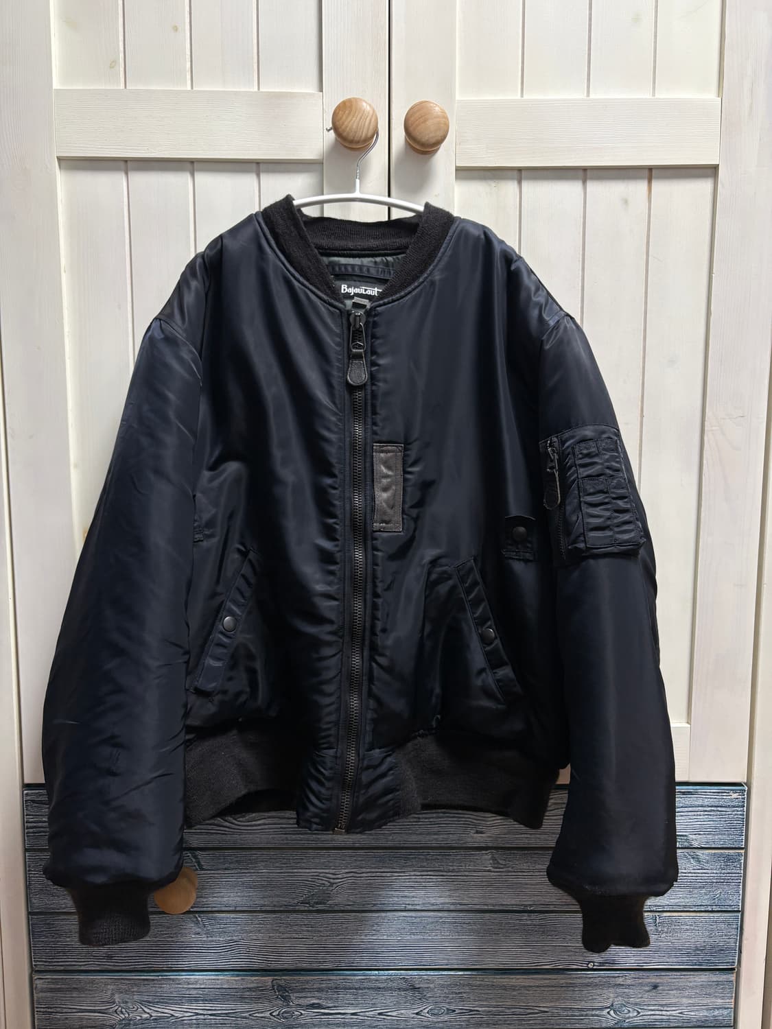 바자우라우트 ma-1 블랙 L 라지 사이즈 상품이미지1