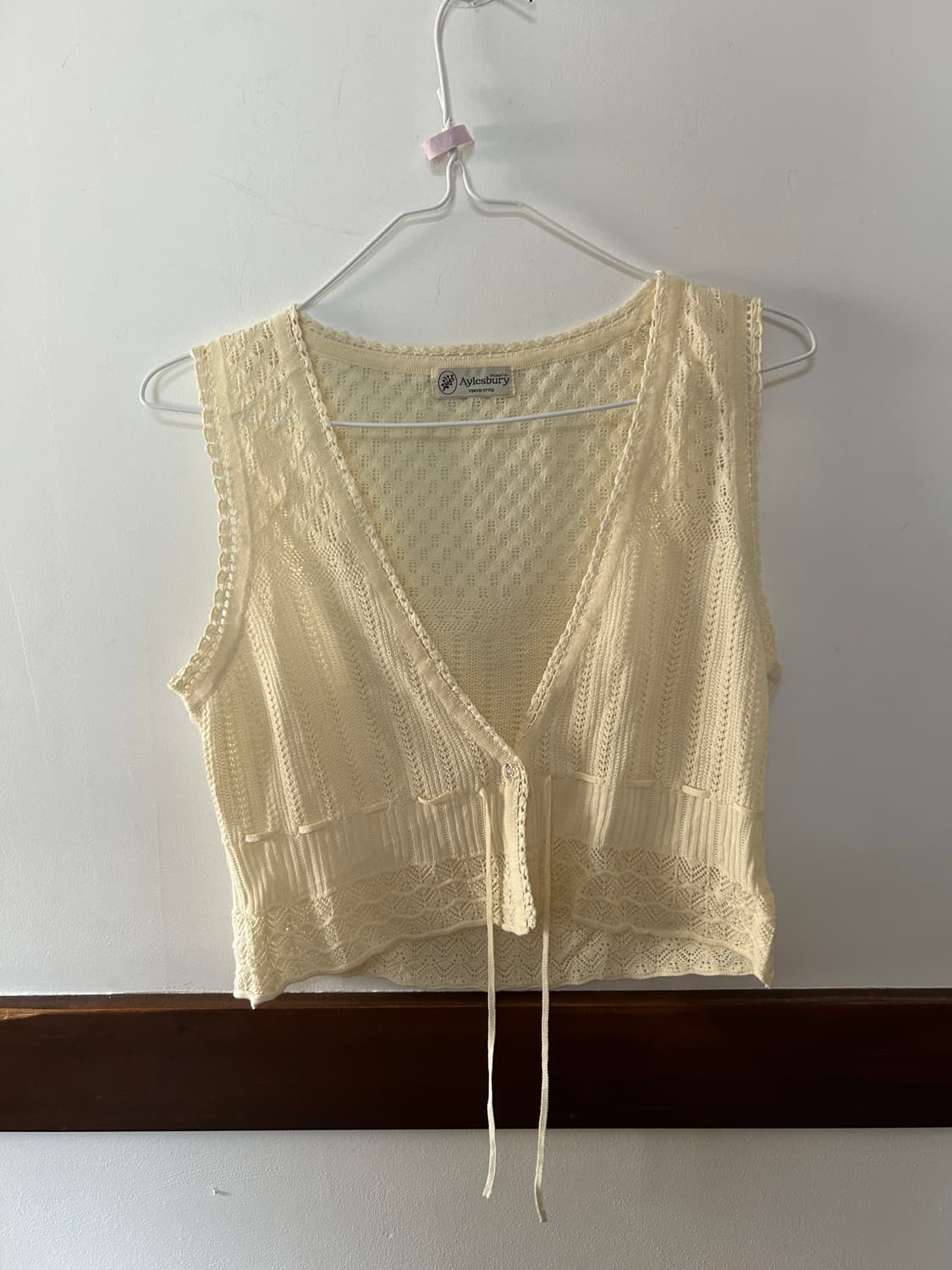 모리걸 boho 니트 조끼 상품이미지1