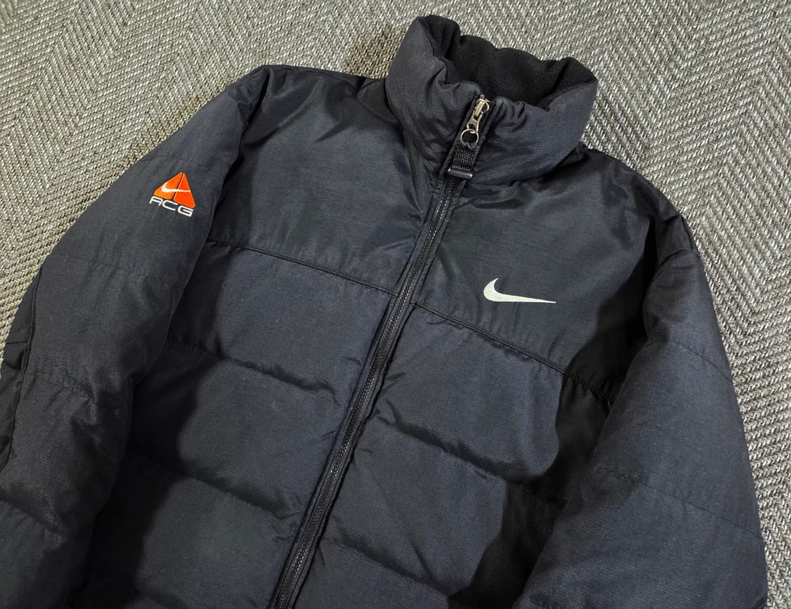 나이키 ACG 블랙 립스탑 푸퍼 패딩 상품이미지3