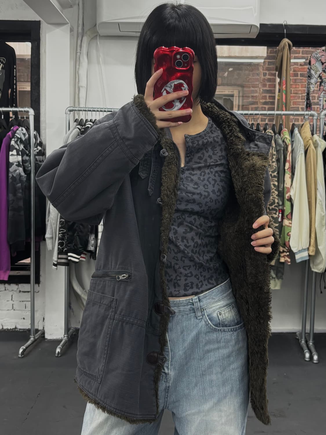 디젤 쉐르파 야상 자켓 상품이미지2