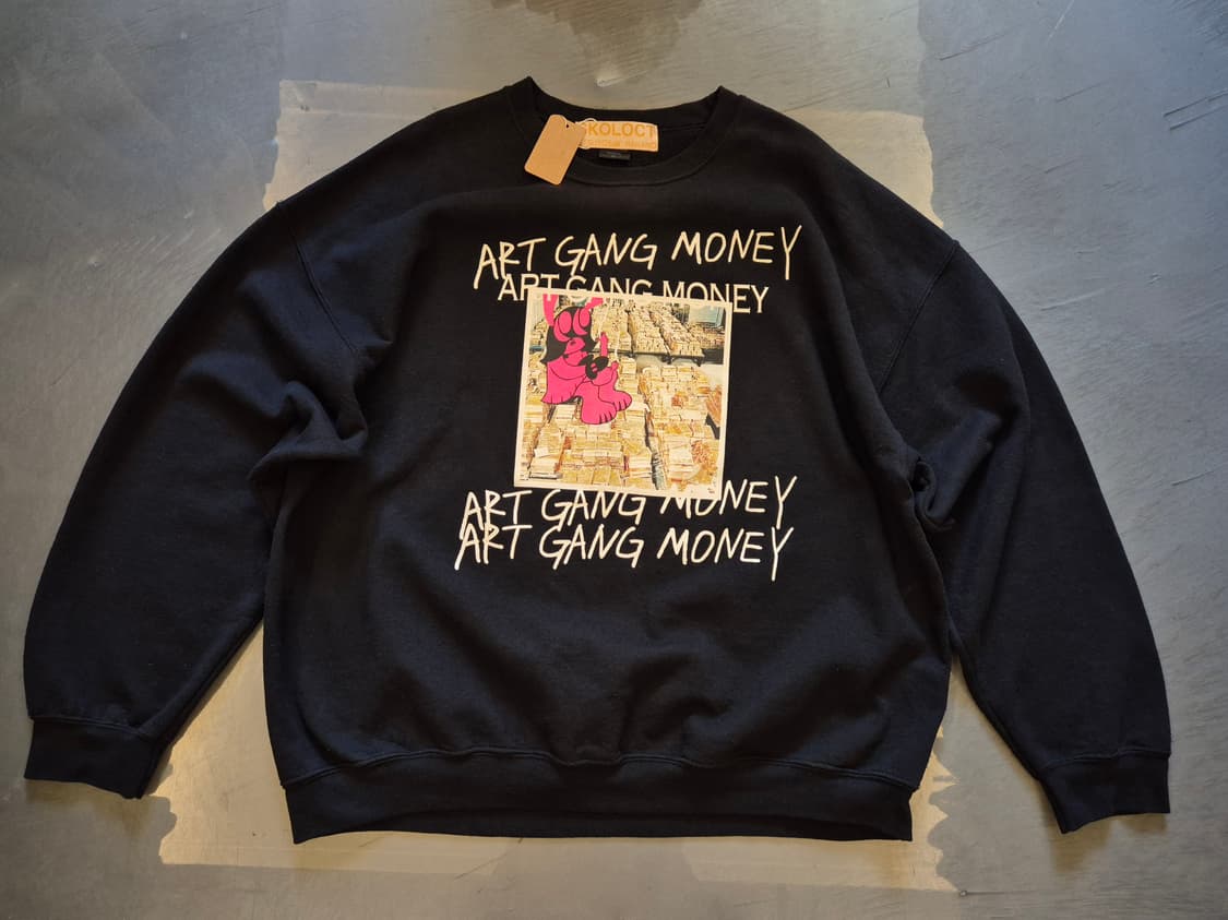 SKOLOCT ART GANG MONEY 스웻 상품이미지1