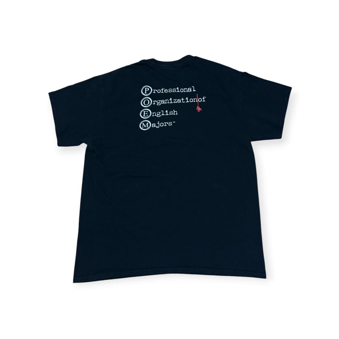 Vintage Poem Crack Printed Tee 상품이미지4