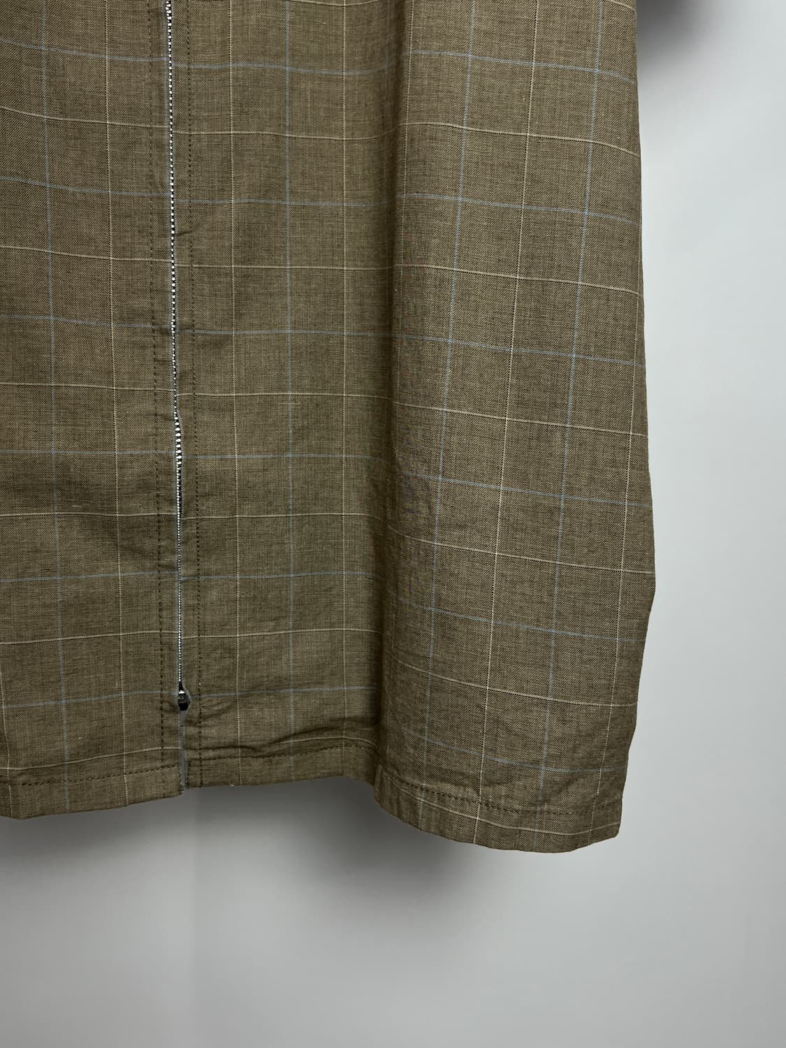 CHAPS RALPH LAUREN 체크 반팔 집업 자켓  상품이미지5