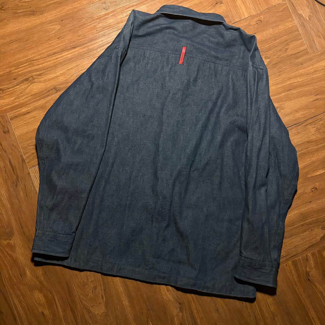 2002 FUBU REVERSIBLE DENIM SHIRT 상품이미지5