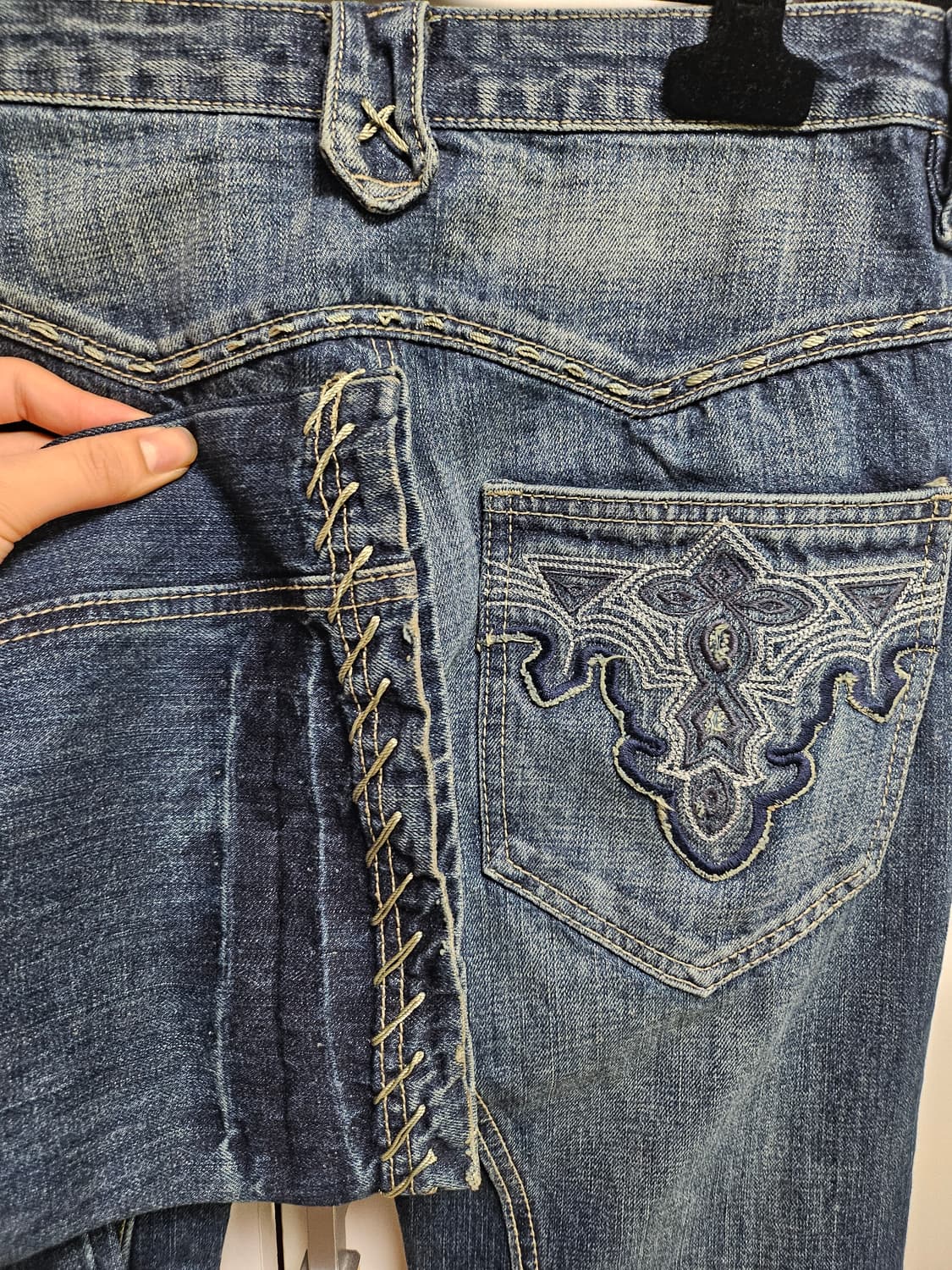 Antik Denim /엔틱 데님 부츠컷 데님 팬츠 상품이미지3