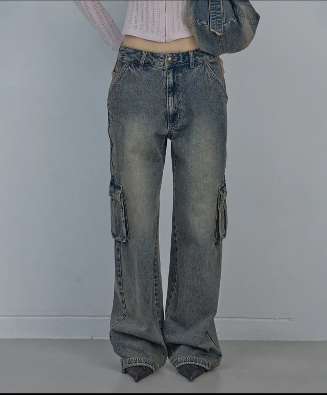 스컬프터 카고조거팬츠 Acid Cargo Jogger Pants Vint 상품이미지2