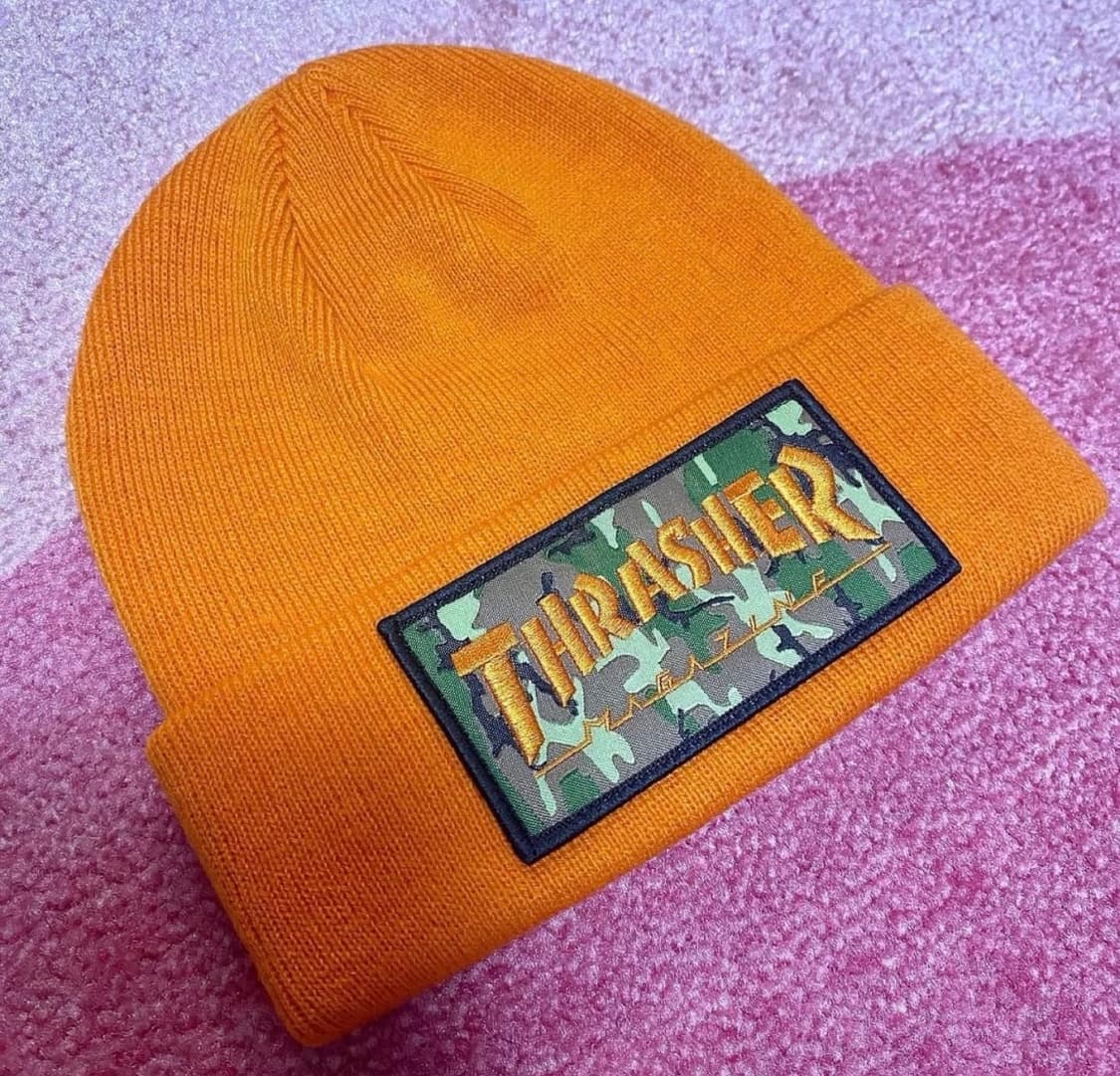 트레셔 카모 패치 비니 상품이미지2