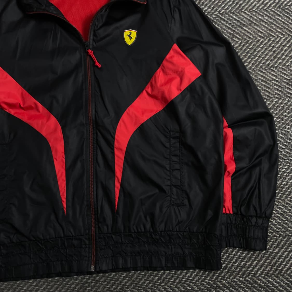 푸마 x 페라리 배색 레이싱 우븐 트랙 자켓y 3873 상품이미지3
