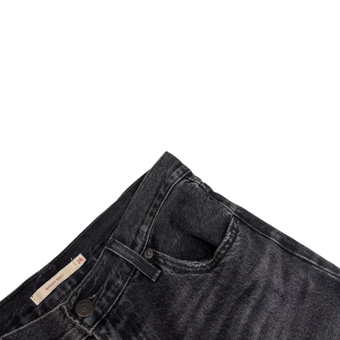 리바이스 흑청 배기 부츠컷 상품이미지3