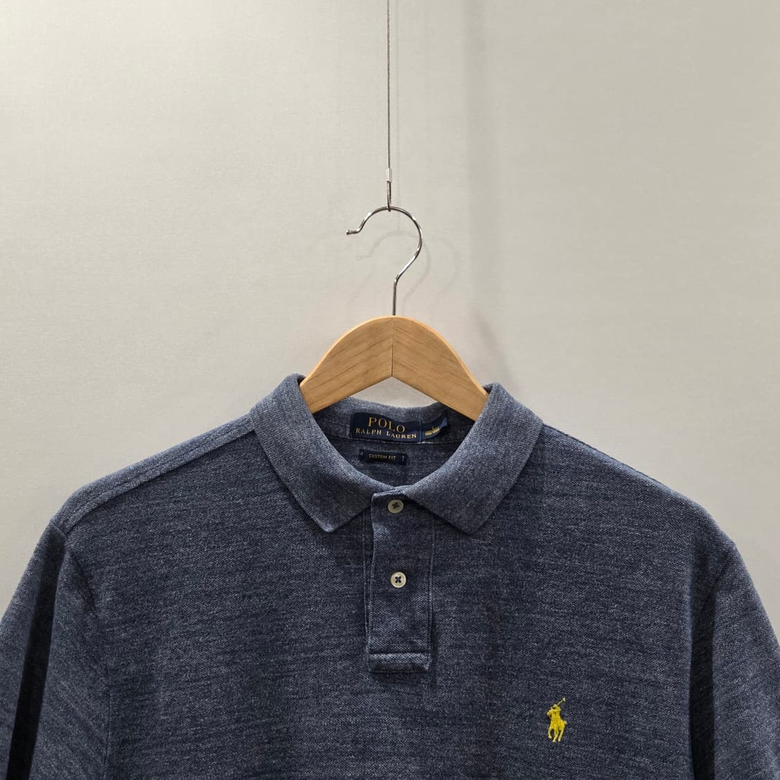 폴로랄프로렌 피케 카라티 멜란지블루 L 상품이미지2