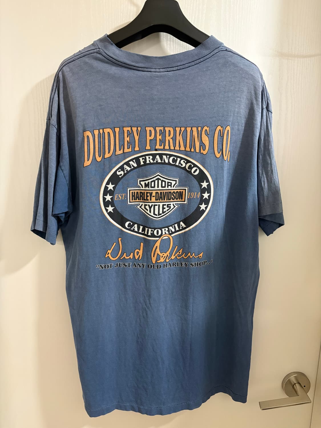 80s~90s 할리데이비슨 싱글스티치 티셔츠 상품이미지2
