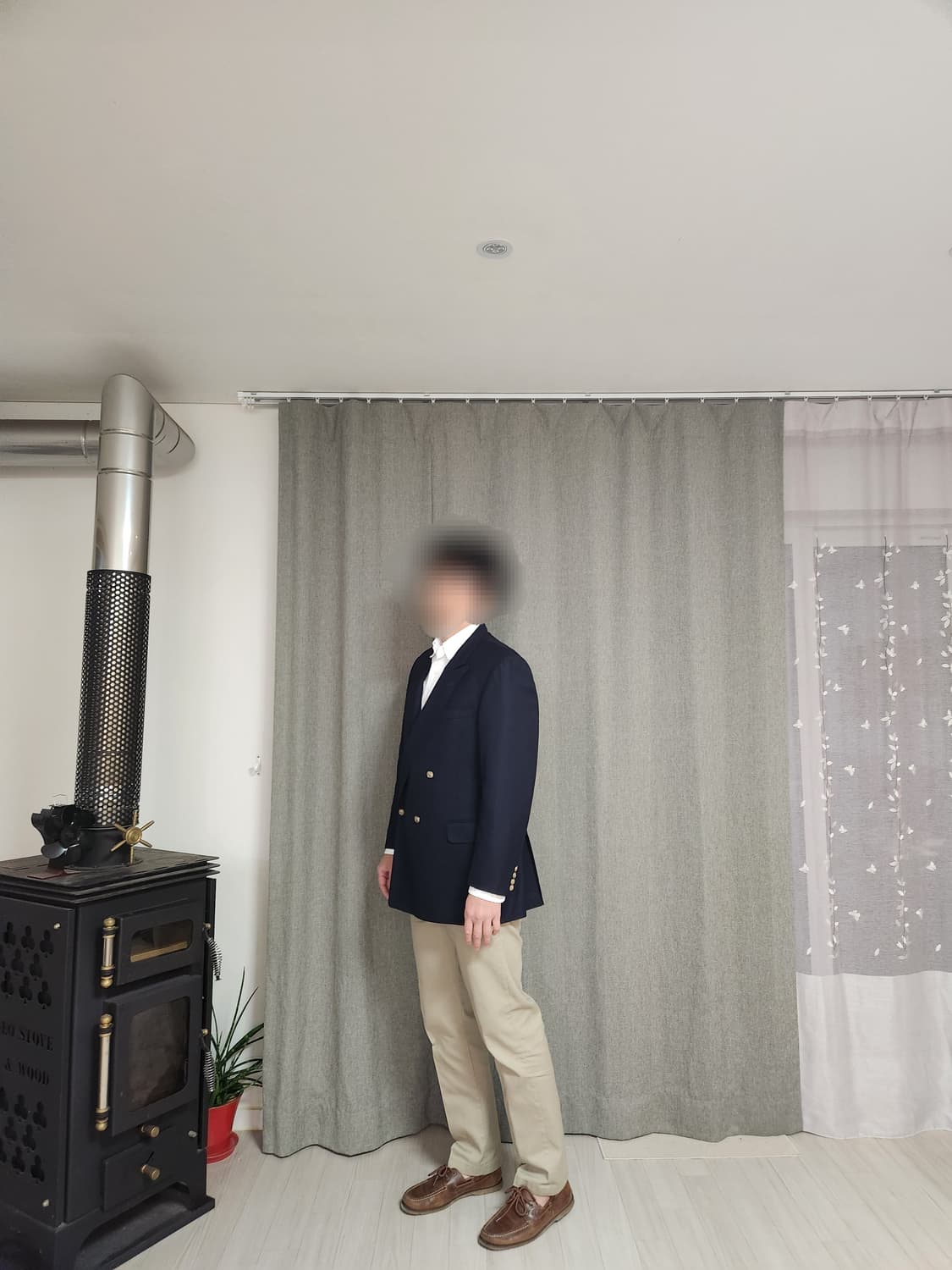버버리 금장 더블 블레이저 자켓  상품이미지8