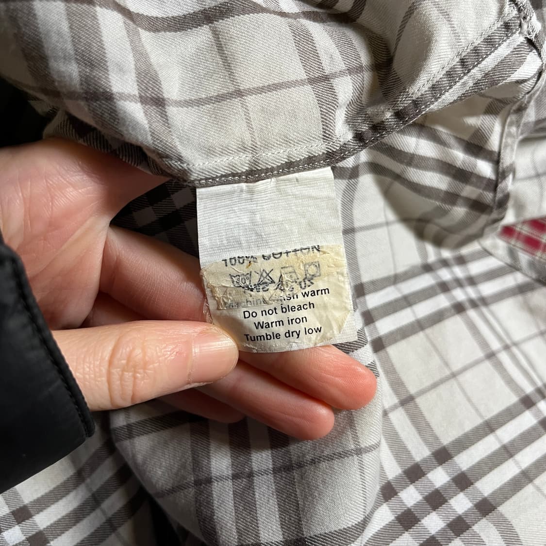 버버리 반팔 체크셔츠 상품이미지6