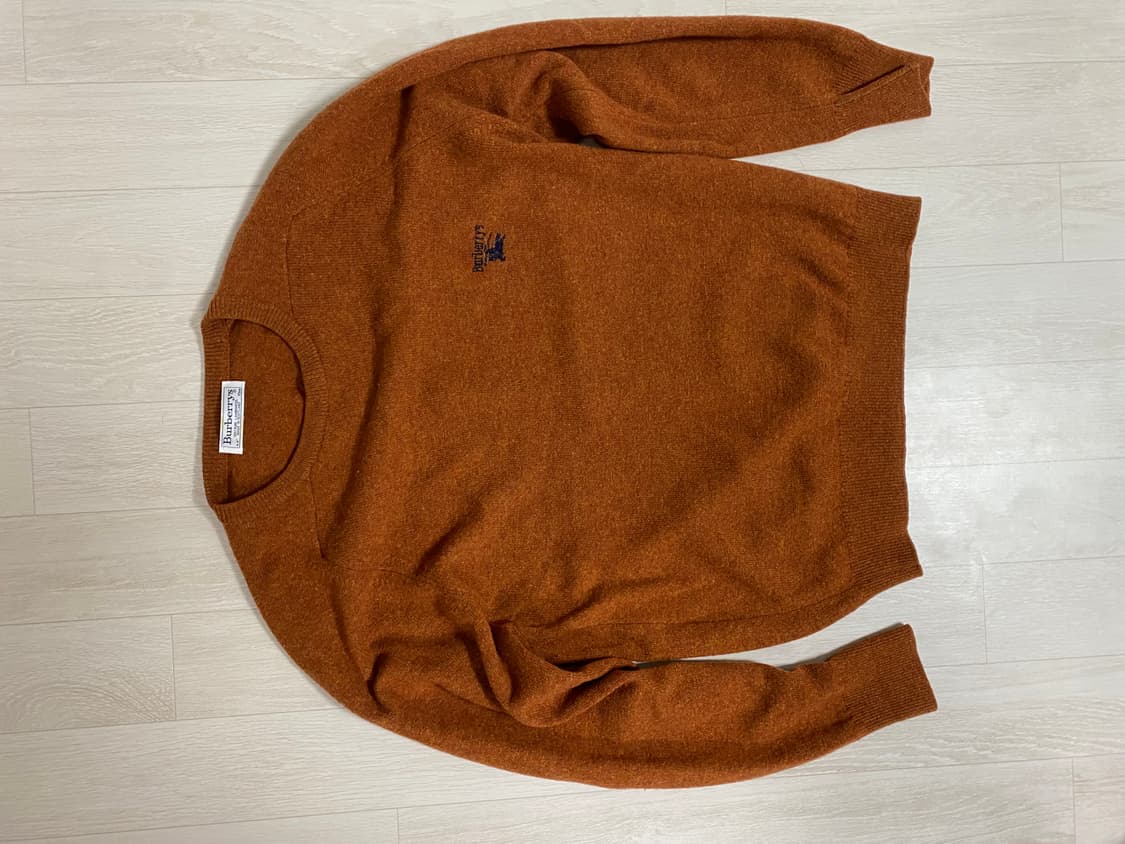 빈티지 버버리 스코틀랜드 울 니트 상품이미지1