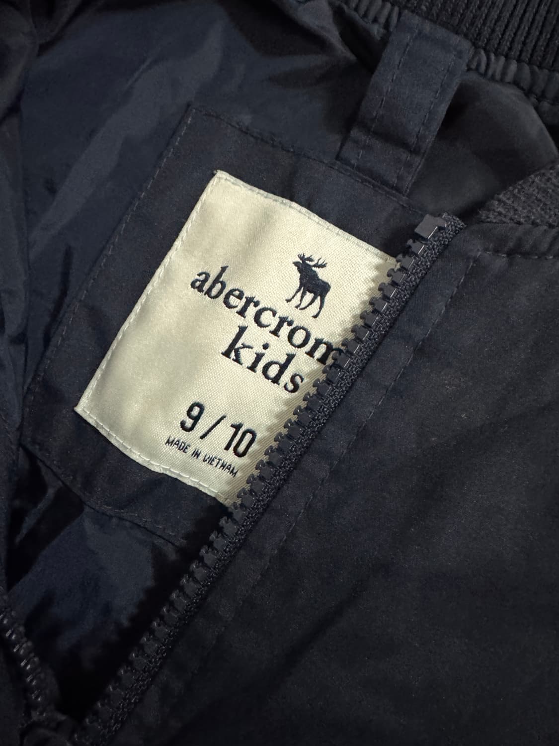 아베크롬비 키즈 순록 로고 바람막이 자켓 9~10세 상품이미지3