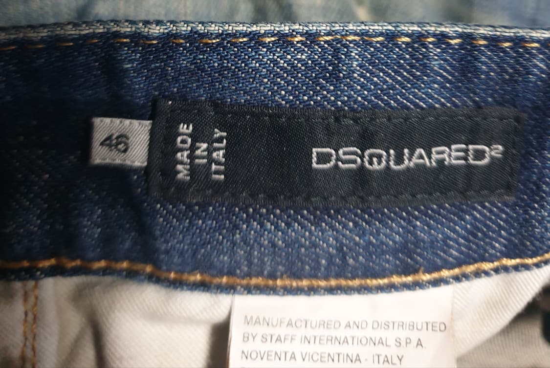 (단종매물) 디스퀘어드 루키진10 클레멘토 로우라이즈 스키니진 (30) 상품이미지7