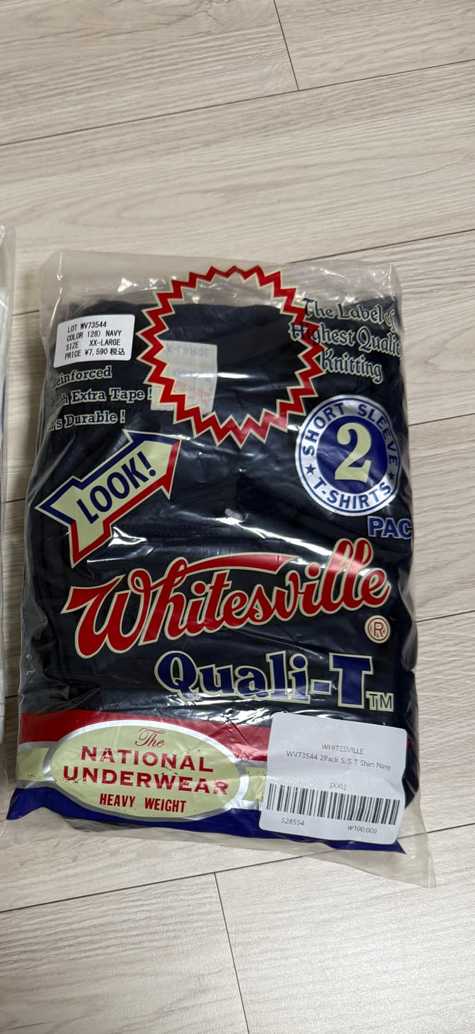 화이츠빌 네이비 반팔 xxl 상품이미지1