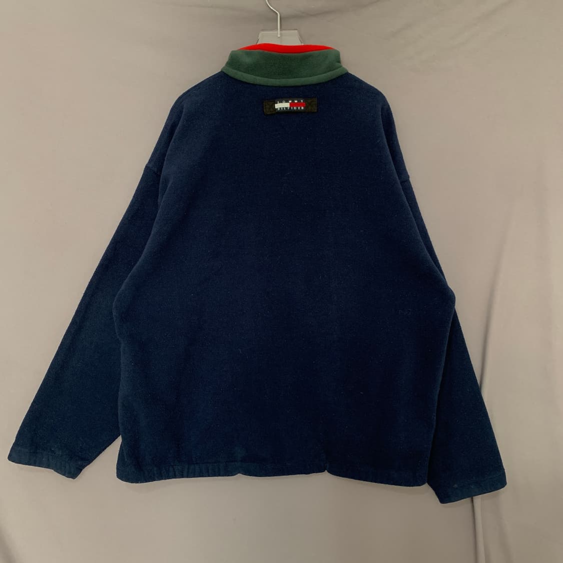 XL 타미힐피거 90s 빈티지 올드스쿨 반집업 아노락 후리스 자켓 상품이미지2