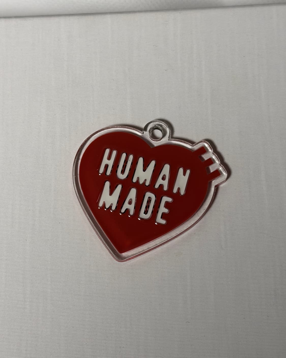휴먼메이드 하트 키링 레드 단품 상품이미지1
