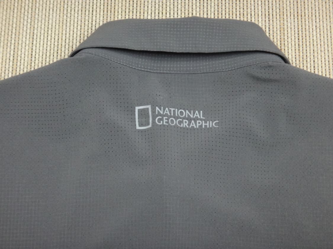 (100) 내셔널지오그래픽 솔리드 에어닷 카라 반팔티 상품이미지6