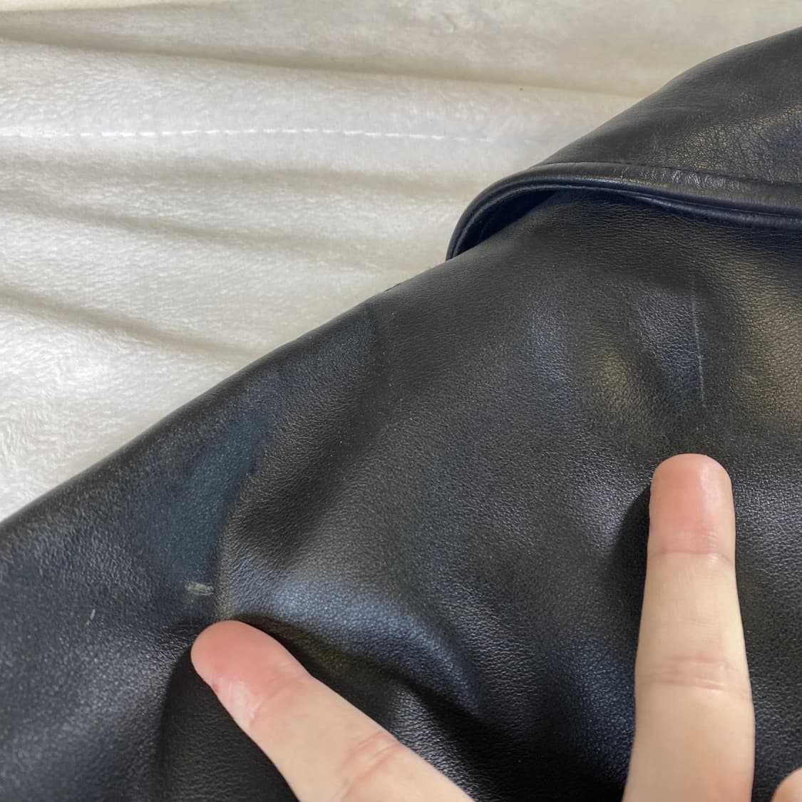 올드 갭 레더 집업 자켓 상품이미지10