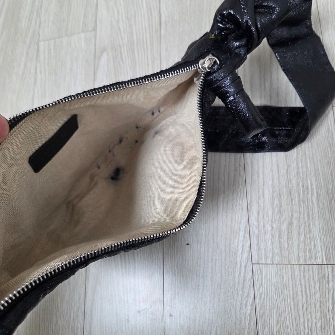 르메르 크루아상 코티드린넨 범백 블랙 s 상품이미지5