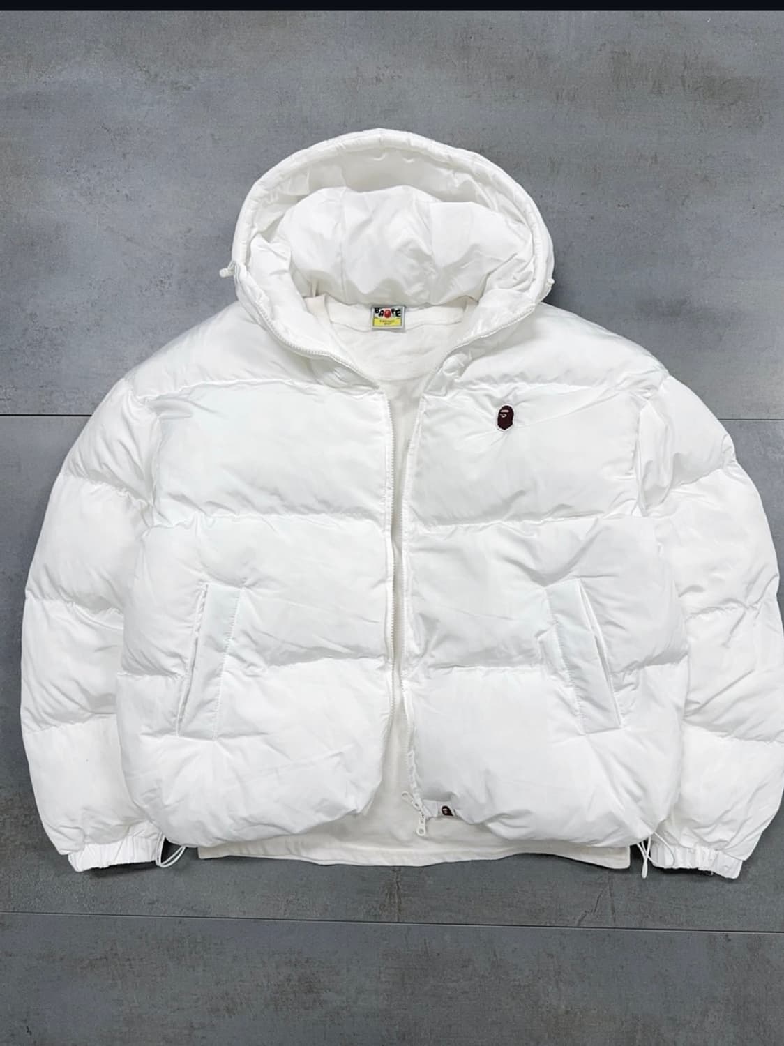 베이프 패딩 화이트 상품이미지1