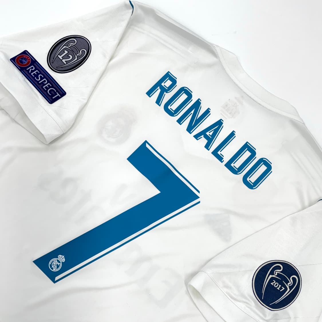아디다스 17 18 레알 마드리드 홈 호날두 유니폼 상품이미지6