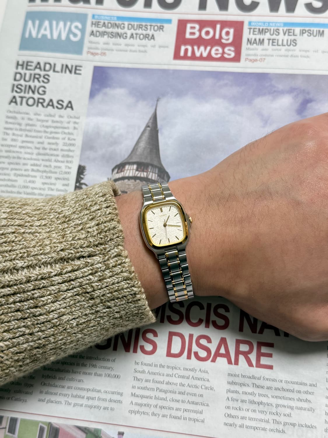 Seiko 세이코 히타치 콤보 스퀘어 쿼츠 상품이미지5