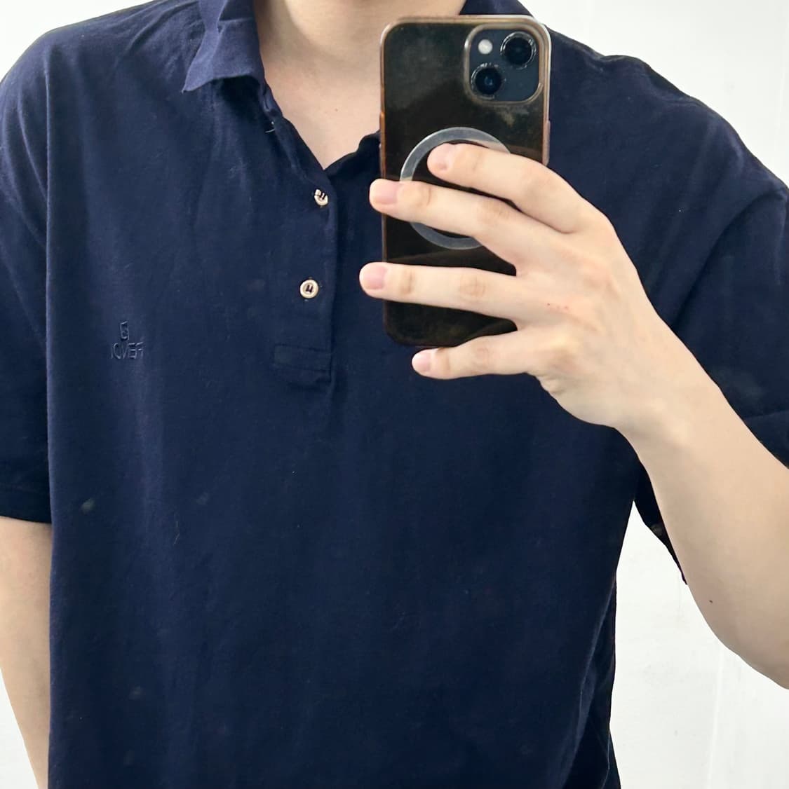 펜디 카라넥 반팔 티셔츠 상품이미지3