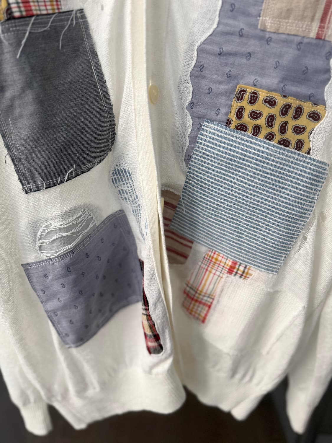 준야 와타나베 패치 가디건 L 상품이미지6