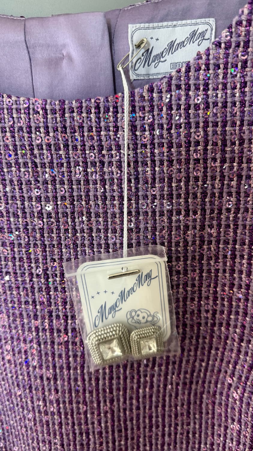 매니모어몽 트위드 원피스 s  상품이미지5