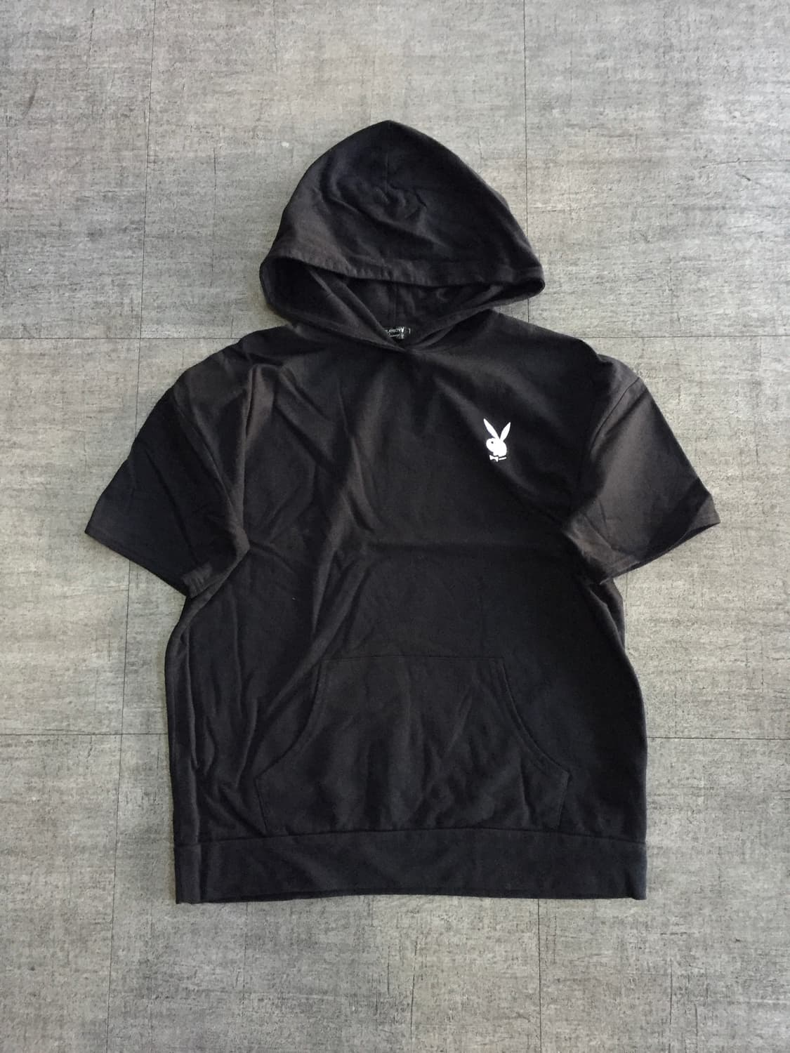 Playboy 플레이보이 가슴로고 올드스쿨아메카지 반팔후드티셔츠 상품이미지2