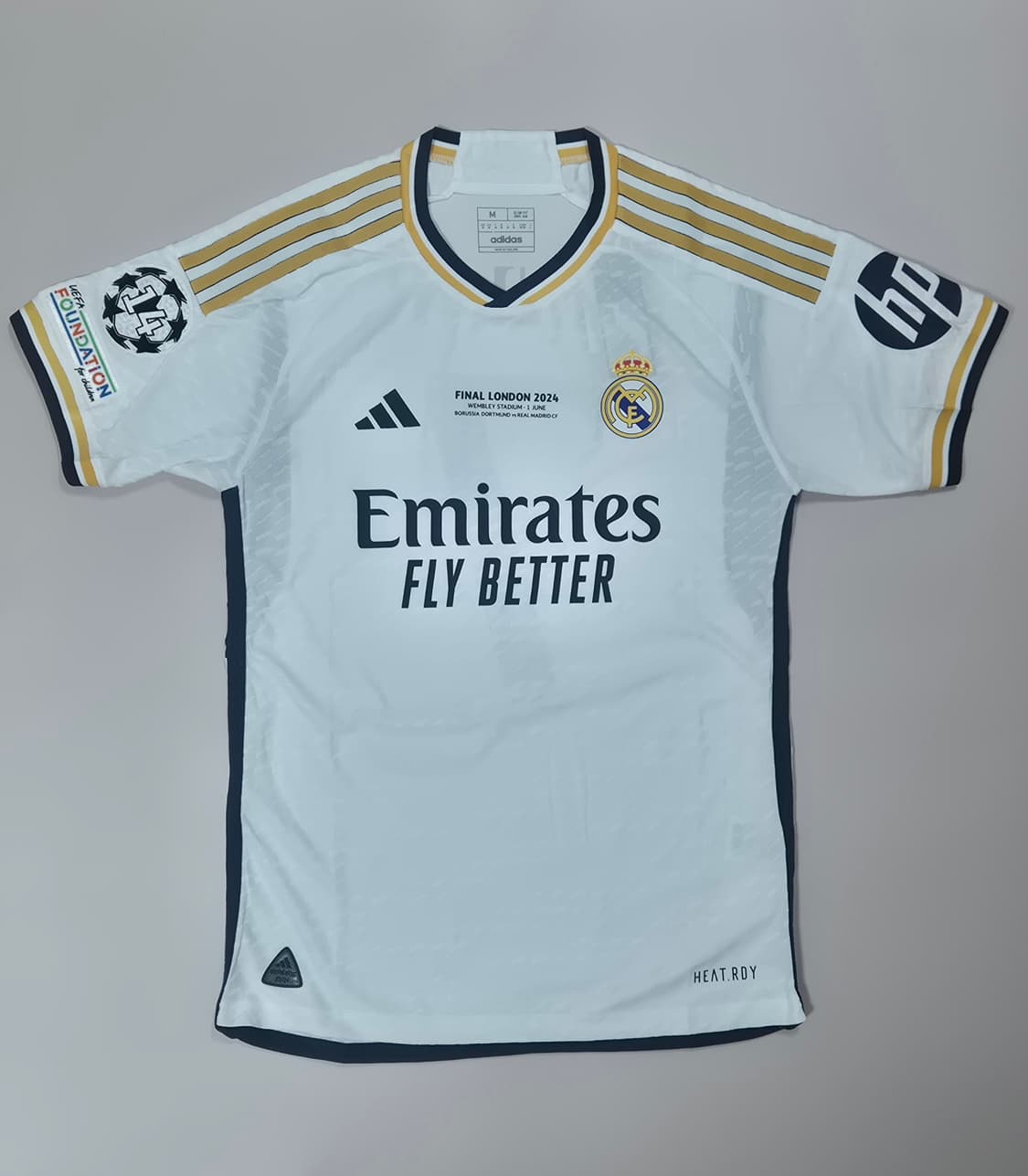 23-24 레알 홈 비니시우스 챔스결승버전 유니폼 M사이즈 어센틱  상품이미지2