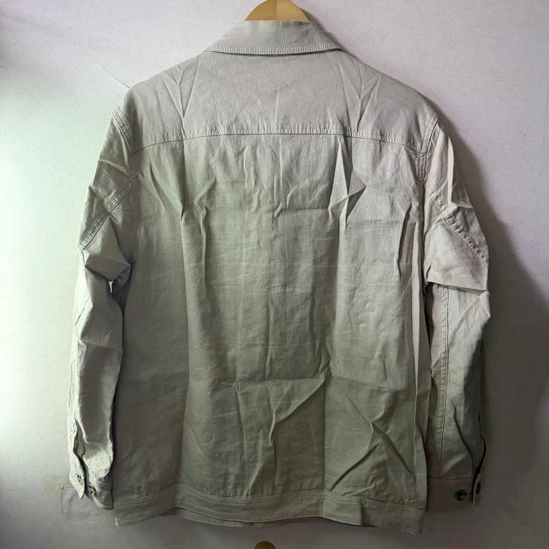 제이린드버그 남성 린넨 셔츠자켓 L (~슬림 105까지) 상품이미지7