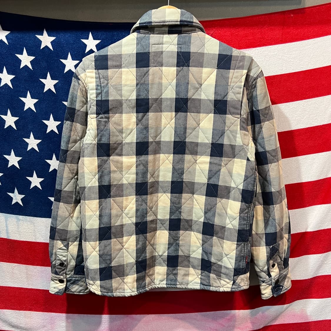 리바이스 퀼팅 체크 셔츠 상품이미지2