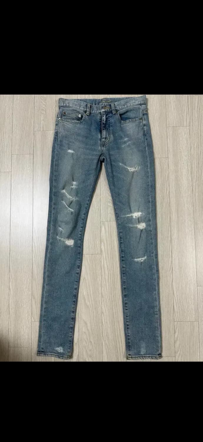 생로랑 15fw 디스진 데님(유아인 디스진) 상품이미지2