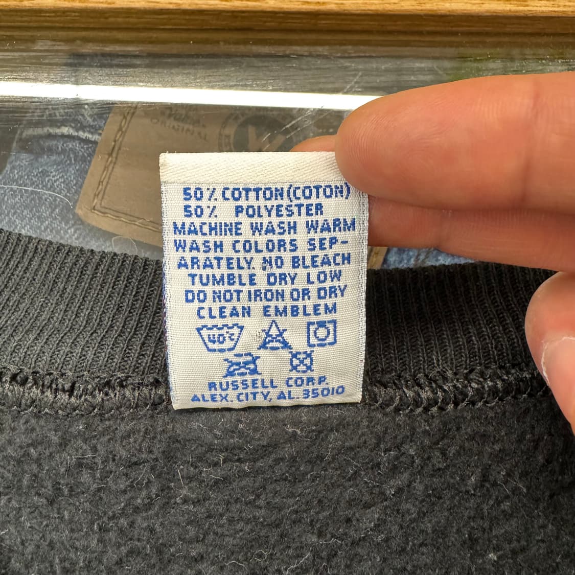 90s 러셀 빈티지 스탠포드 스웻셔츠 맨투맨 made in USA (M) 상품이미지7