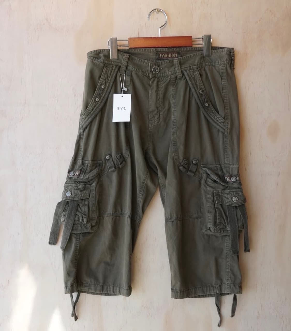 유틸리티 스트랩 카고 반바지 상품이미지1