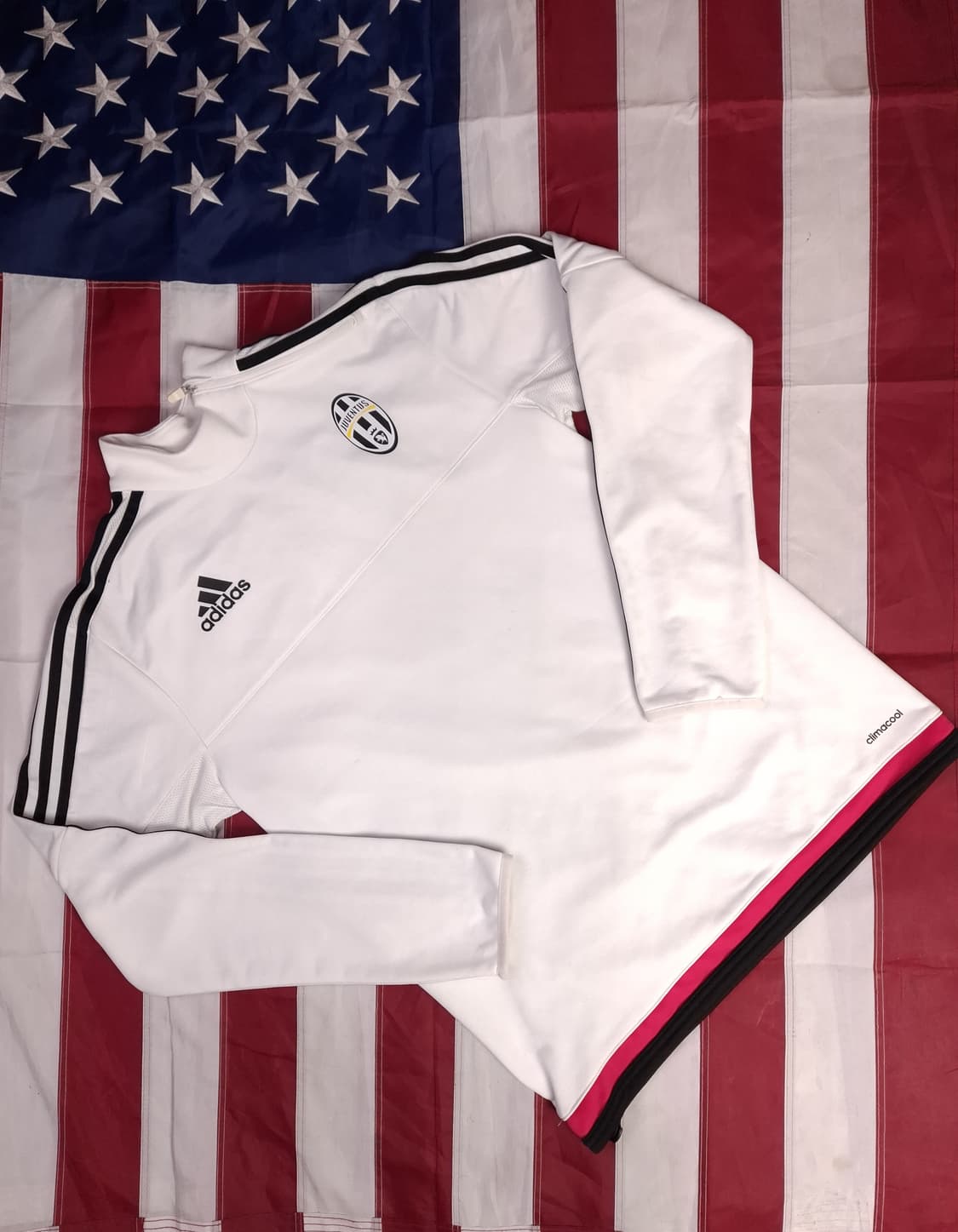 오리지날 아디다스 유벤투스 화이트 트렉탑져지 상품이미지1